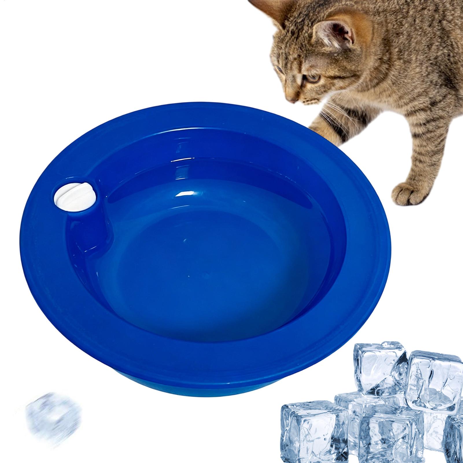 Slow Feeder Dog Bowl - وعاء ماء محمول للحيوانات الأليفة مع