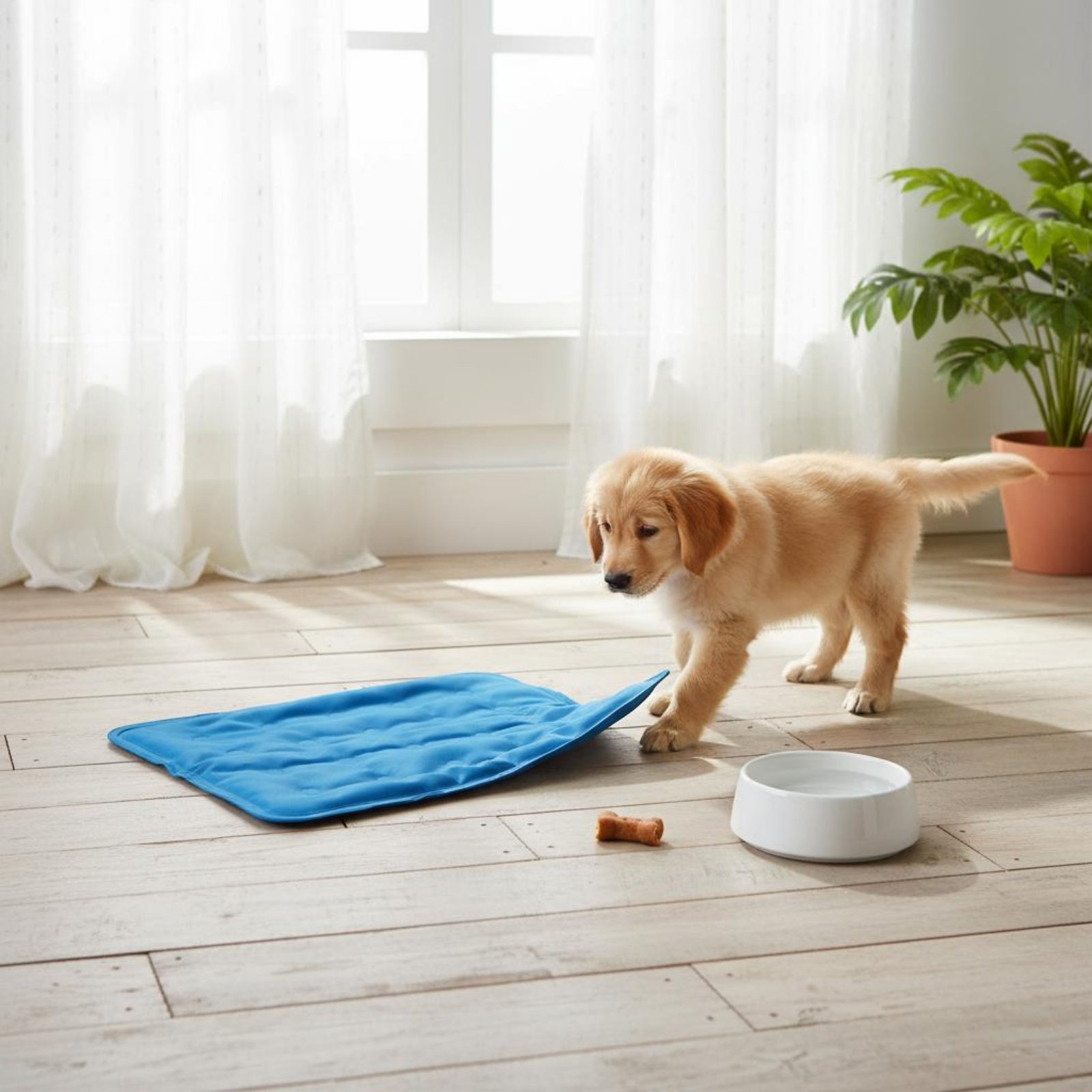 Dog Cooling Mat - بساط تبريد للحيوانات الأليفة، وسادة تبريد
