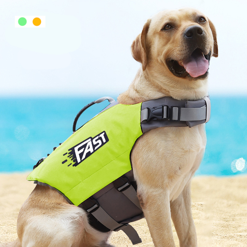 Dog Life Jacket - سترة نجاة للحيوانات الأليفة للسباحة، سترة