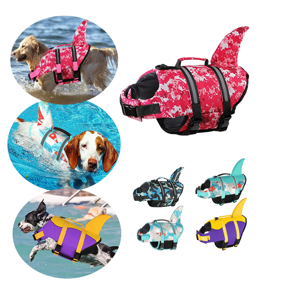 Dog Life Jacket - سترة نجاة للكلاب والقطط الكبيرة ،