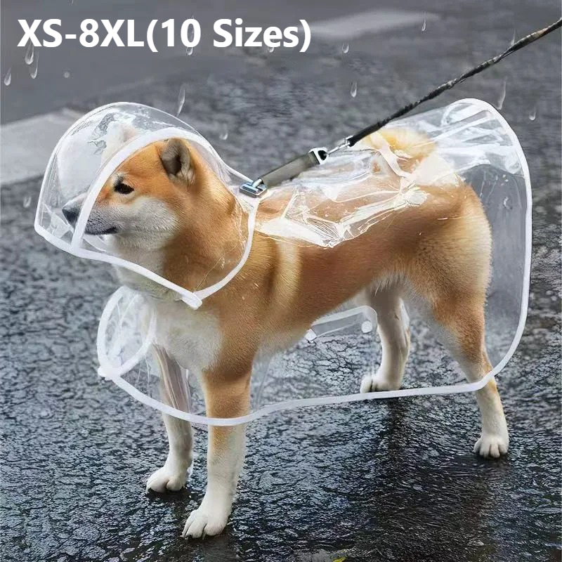 Dog Raincoat - معطف واق من المطر للحيوانات الأليفة