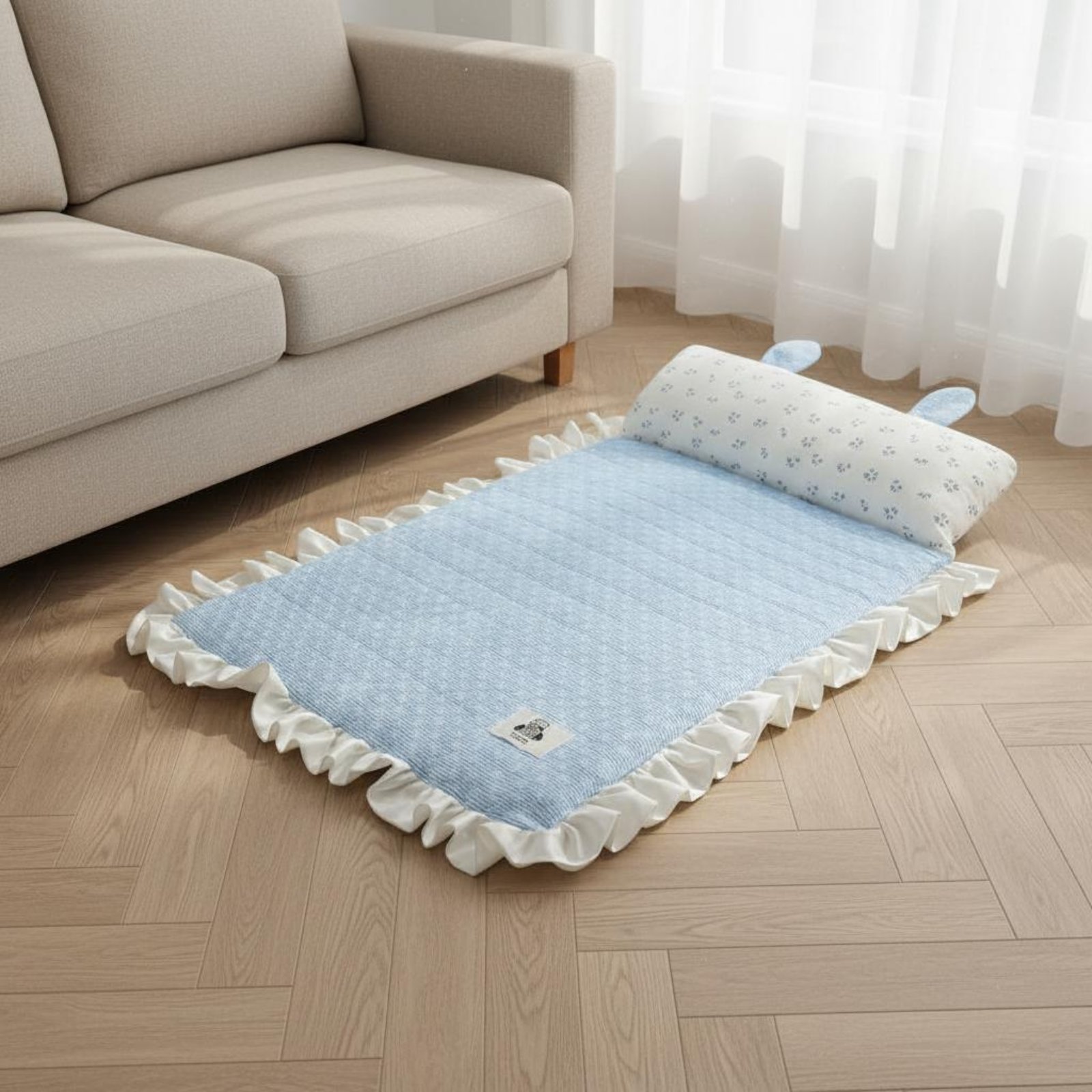 سجادة تبريد للكلاب بتصميم أذن  - مراجعة Dog Cooling Mat وسعره