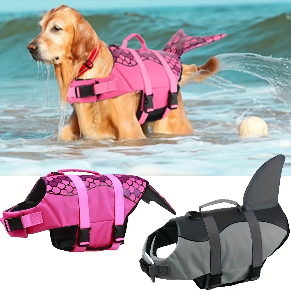 سترة نجاة للكلاب على شكل سمكة  - مراجعة Dog Life Jacket وسعره