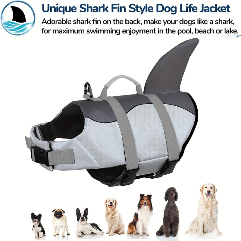 سترة نجاة للكلاب على شكل سمكة  - مراجعة Dog Life Jacket وسعره