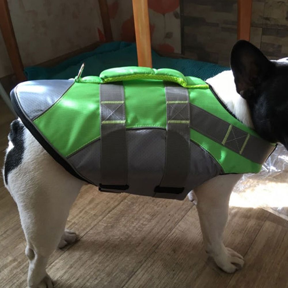 عاكس الكلب سترة نجاة تنفس قابل - مراجعة Dog Life Jacket وسعره