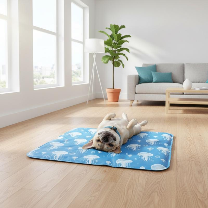 وسادة تبريد ذاتية التبريد للكل - مراجعة Dog Cooling Mat وسعره