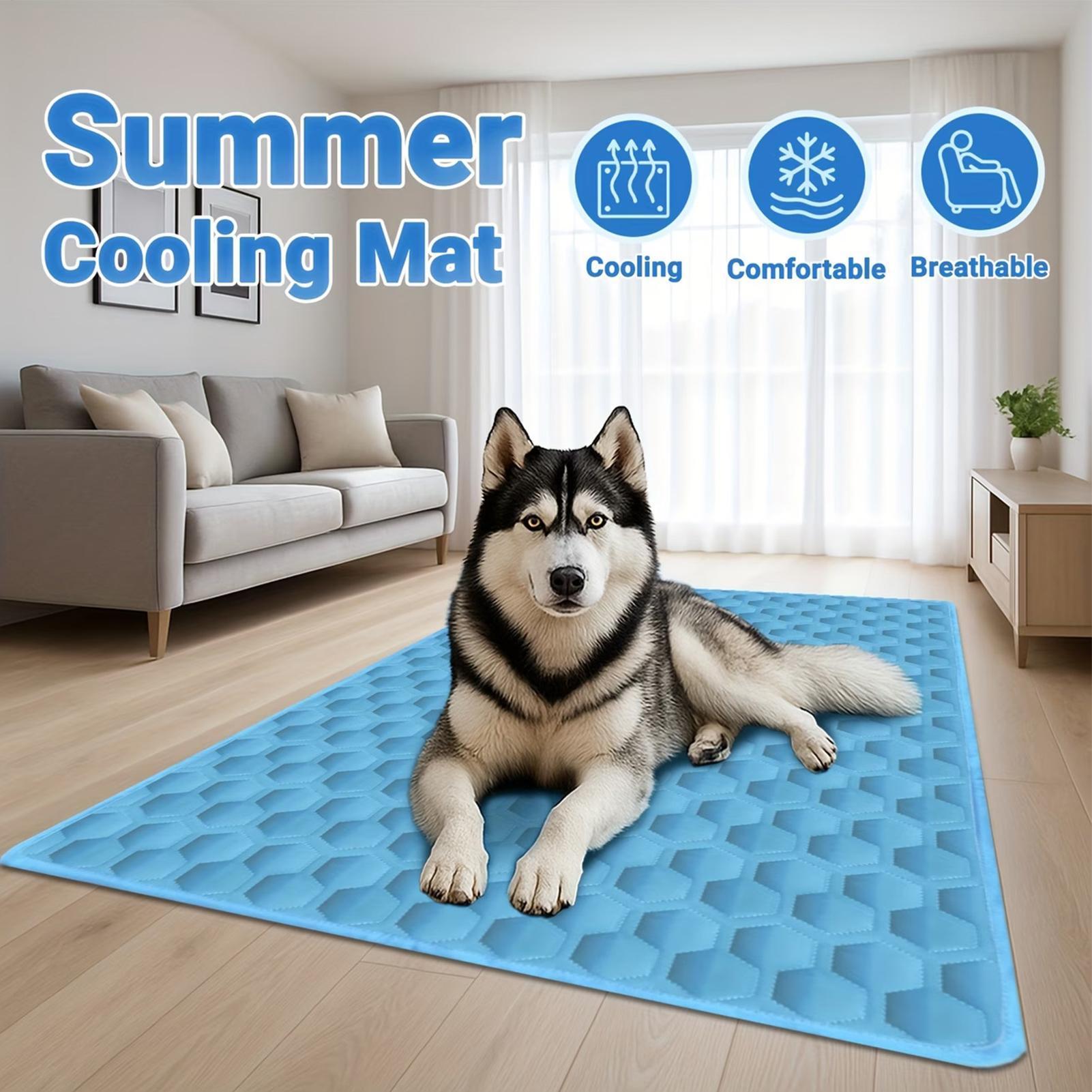 وسادة تبريد صيفية للحيوانات ال - مراجعة Dog Cooling Mat وسعره