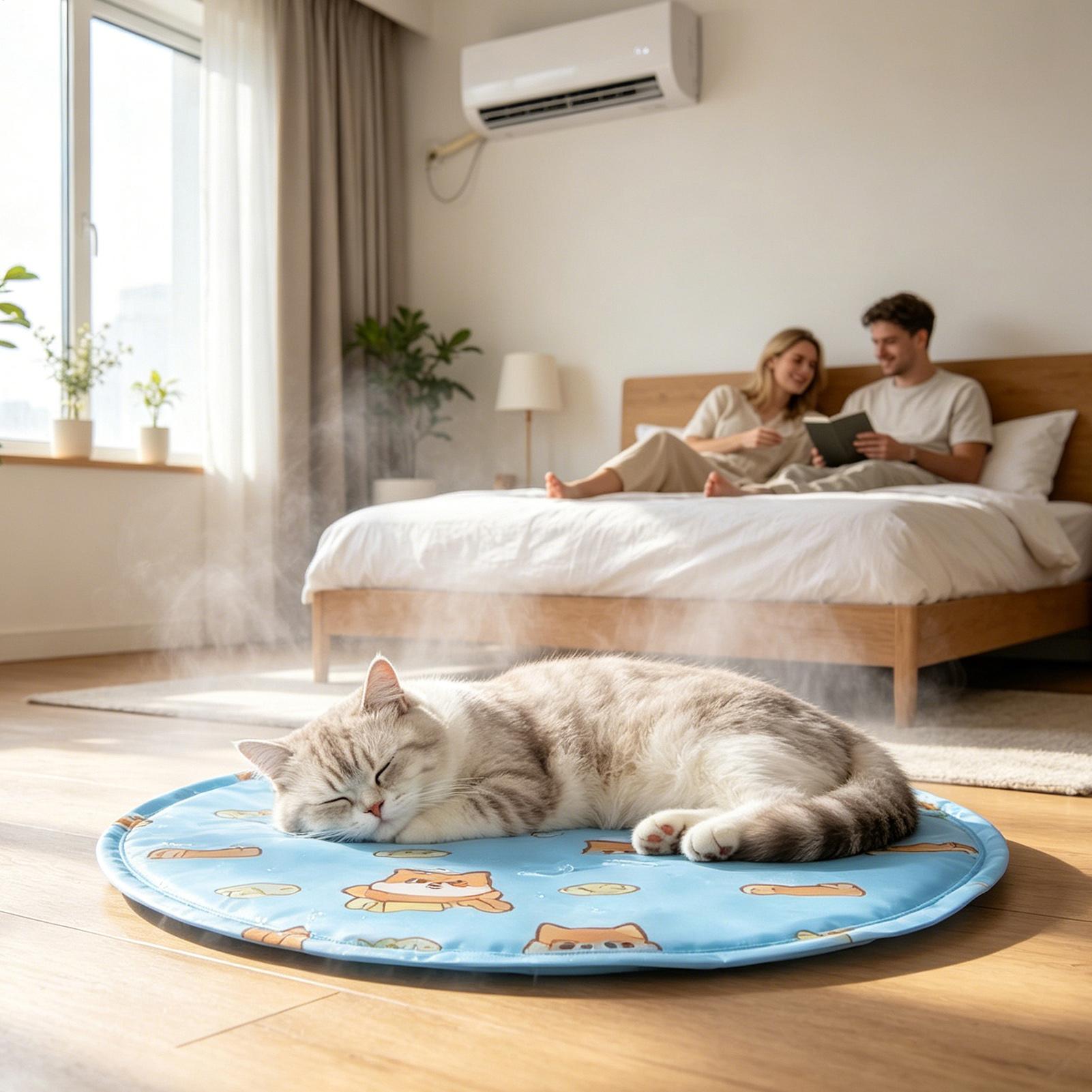 بساط تبريد للكلاب من الجل، مري - مراجعة Dog Cooling Mat وسعره