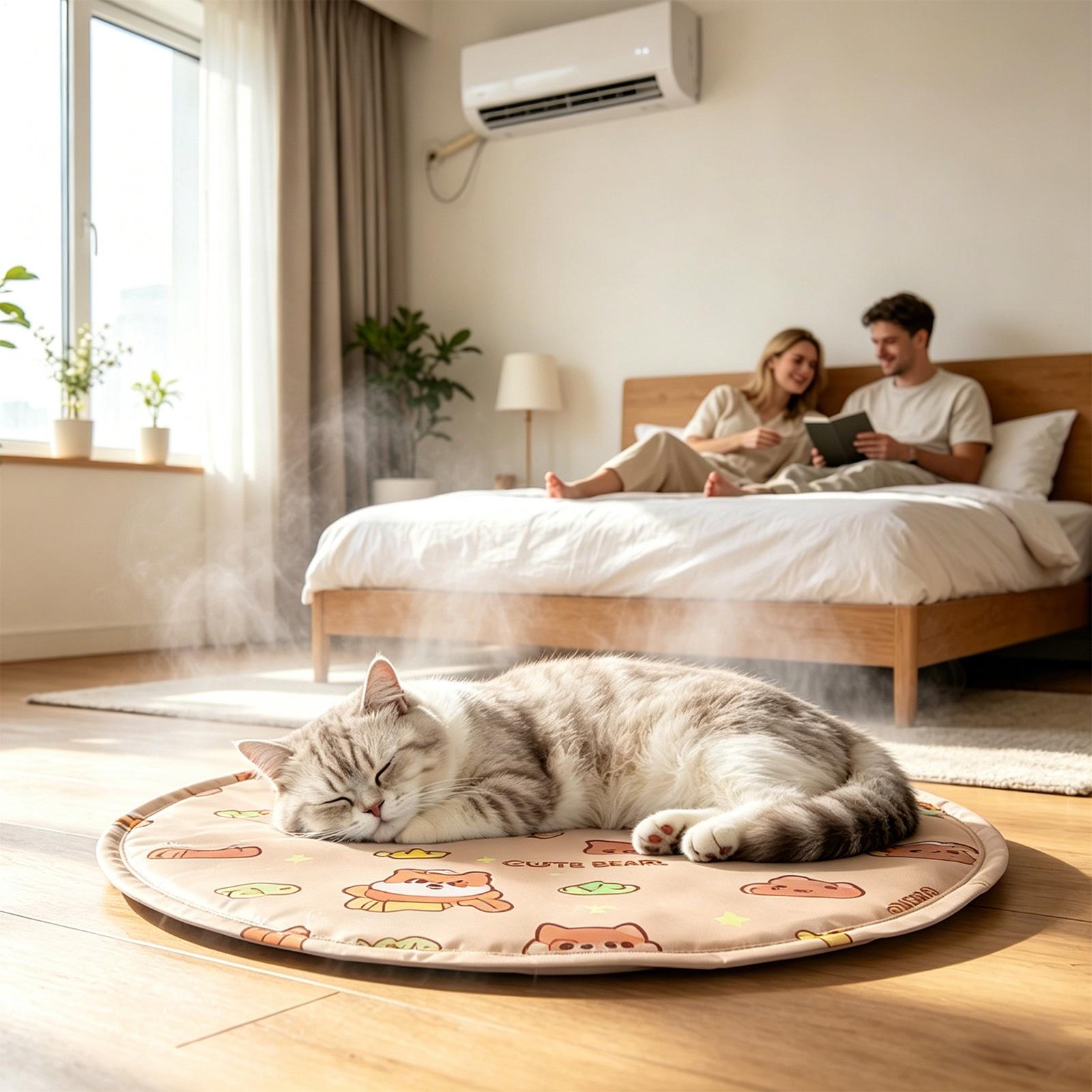 بساط تبريد للكلاب من الجل، مري - مراجعة Dog Cooling Mat وسعره