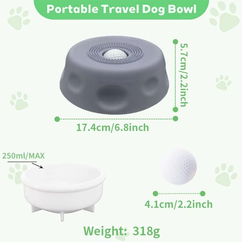 بساط لعق للحيوانات الأليفة، طب - مراجعة Slow Feeder Dog Bowl وسعره