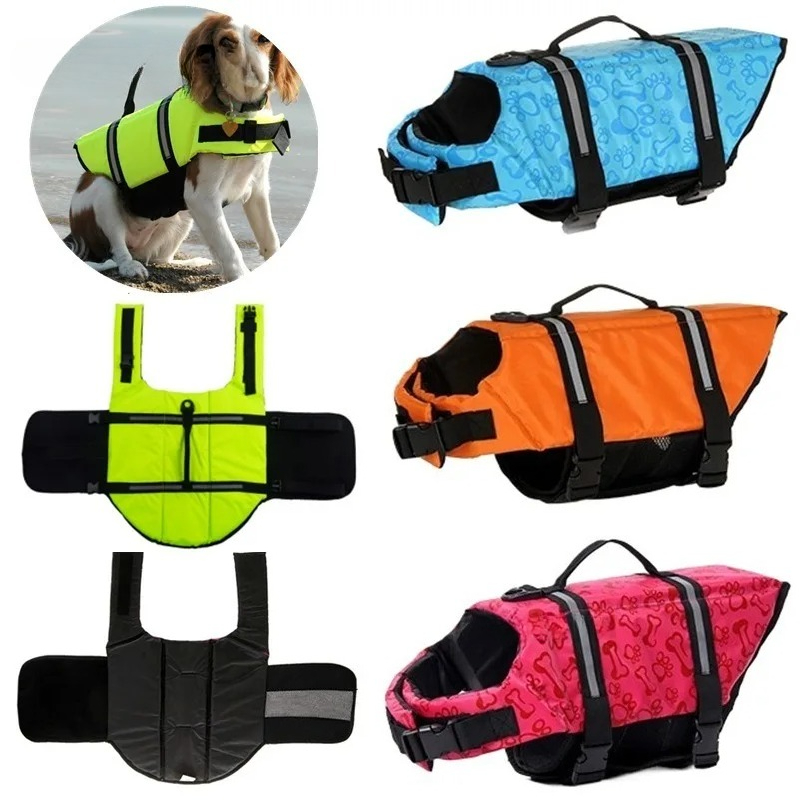 الصيف الكلب سترة نجاة عاكسة قا - مراجعة Dog Life Jacket وسعره