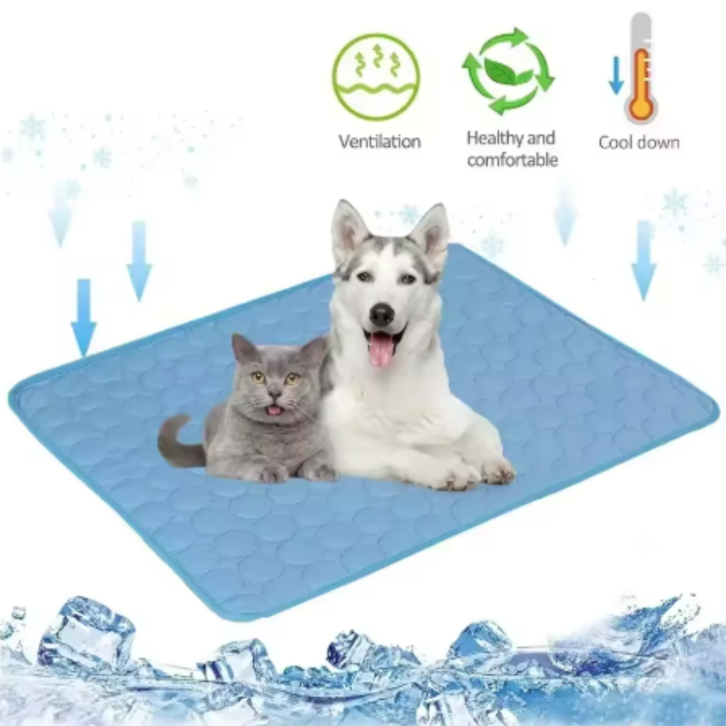 سجادة تبريد كبيرة الحجم للكلاب - مراجعة Dog Cooling Mat وسعره