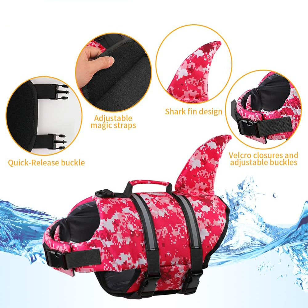 سترة نجاة للكلاب والقطط الكبير - مراجعة Dog Life Jacket وسعره