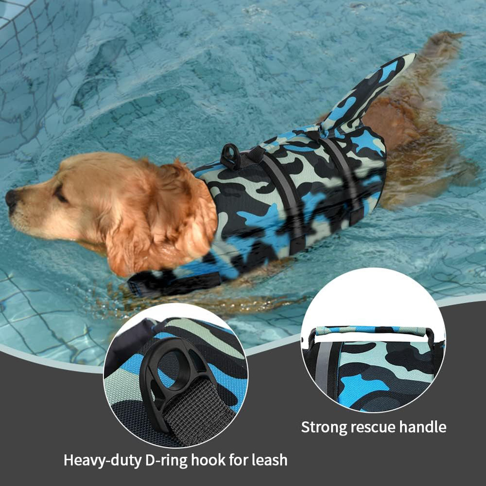 سترة نجاة للكلاب والقطط الكبير - مراجعة Dog Life Jacket وسعره