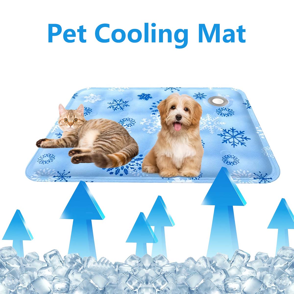 حصيرة صيفية للحيوانات الأليفة، - مراجعة Dog Cooling Mat وسعره
