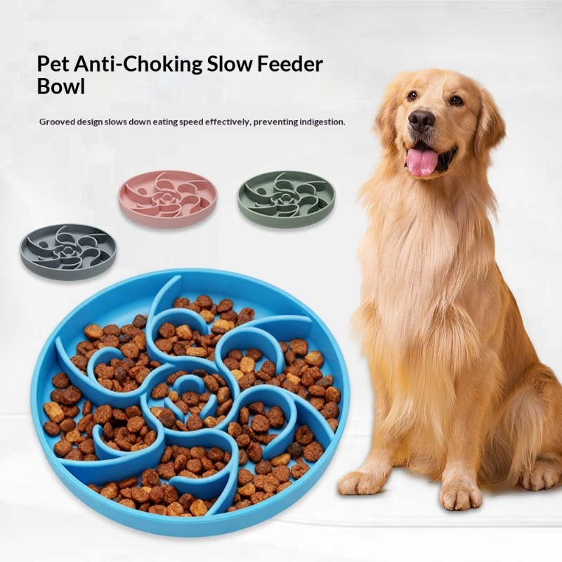 وعاء سيليكون للحيوانات الأليفة - مراجعة Slow Feeder Dog Bowl وسعره
