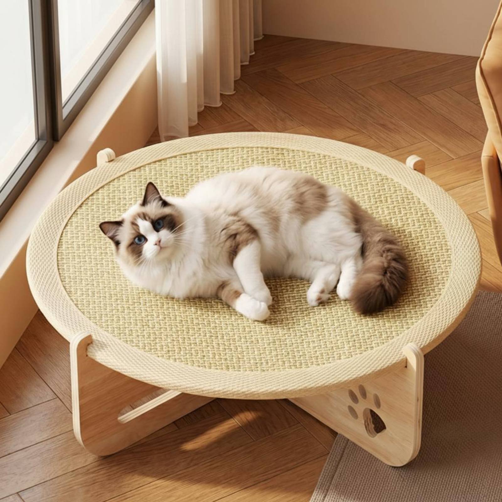 سرير خشبي للقطط متعدد الاستخدا - مراجعة Dog Cooling Mat وسعره