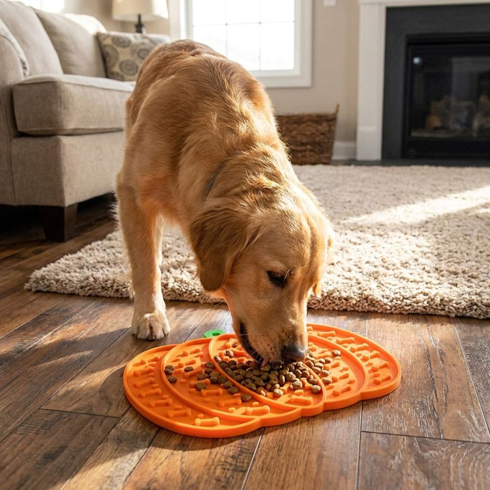 بساط تغذية للحيوانات الأليفة ع - مراجعة Slow Feeder Dog Bowl وسعره