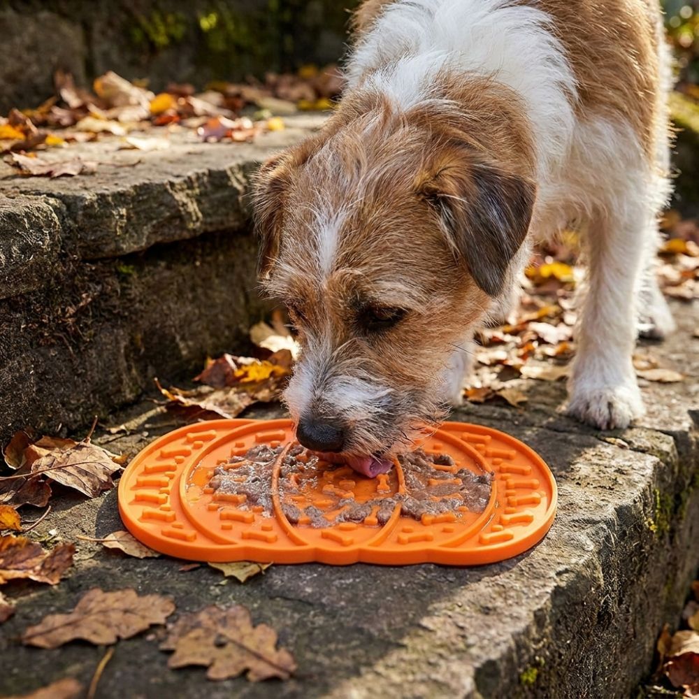 بساط تغذية للحيوانات الأليفة ع - مراجعة Slow Feeder Dog Bowl وسعره