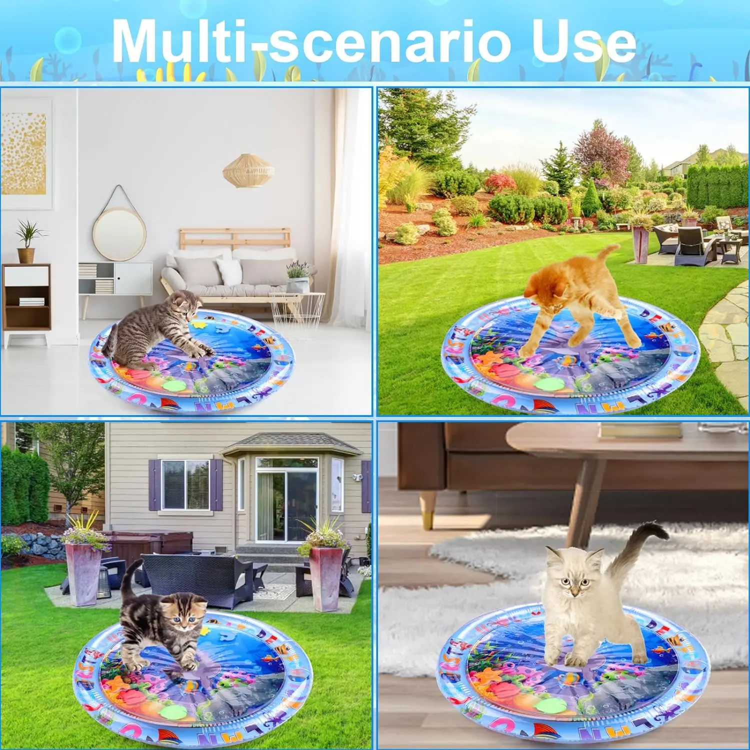 حصيرة مائية محسنة وسميكة من ال - مراجعة Dog Cooling Mat وسعره