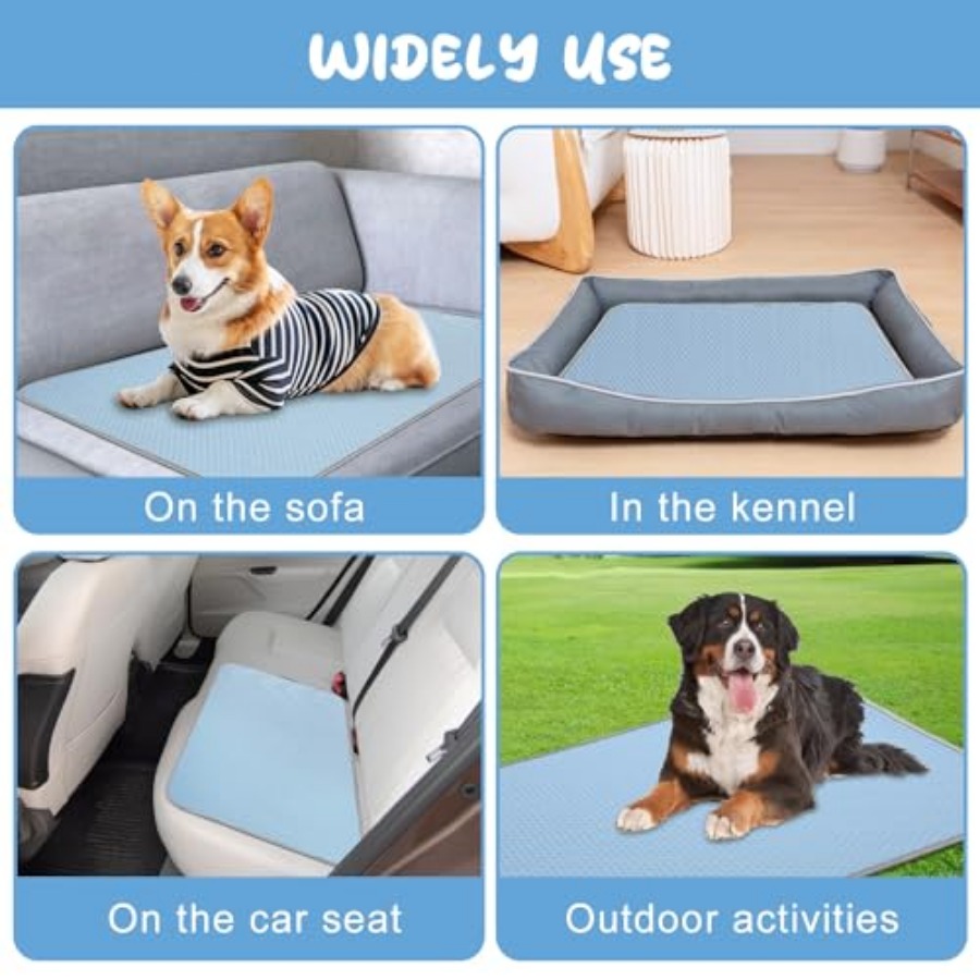بساط تبريد صيفي للكلاب، وسادة  - مراجعة Dog Cooling Mat وسعره